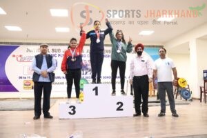 राष्ट्रीय पॉवर लिफ्टिंग प्रतियोगिता : सब जूनियर 57 केजी भार वर्ग में झारखंड के ऋतु सिंह और 63 केजी में शताक्षी राना ने जीता गोल्ड