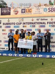 सुब्रतो मुखर्जी फुटबॉल चैंपियनशिप 2023 : हरियाणा को रौंद, झारखंड बना चैंपियन