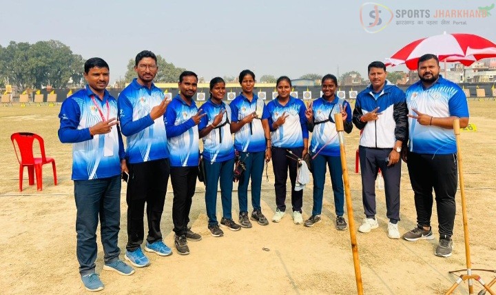 नेशनल तीरंदाजी प्रतियोगिता : पुरुष और महिला टीम ने जीता कांस्य पदक